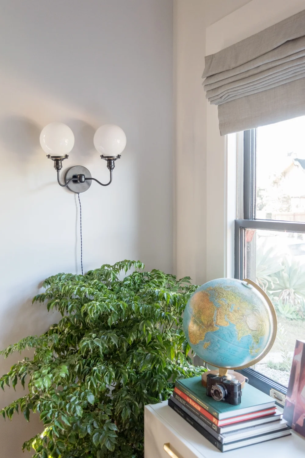 Wall mount light with cord deals